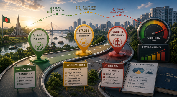 The Three-Stage Journey of a Loan Under IFRS 9